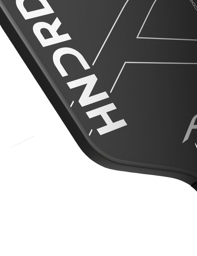 Pickleballschläger -Phantom 20 Extend  13mm Power Schwarz/Weiß 6/8