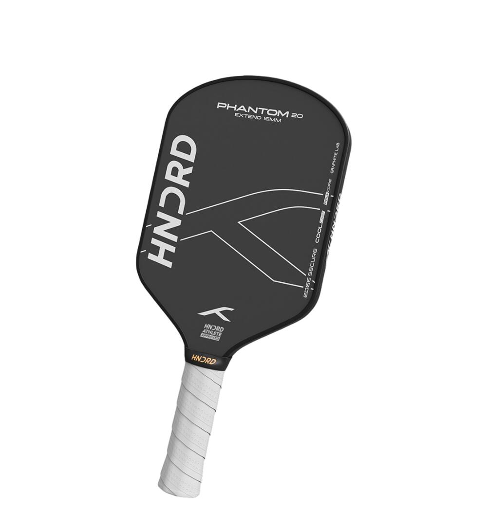 Pickleballschläger - Phantom 20 Extend 16mm Kontrolle Schwarz/Weiß 2/8