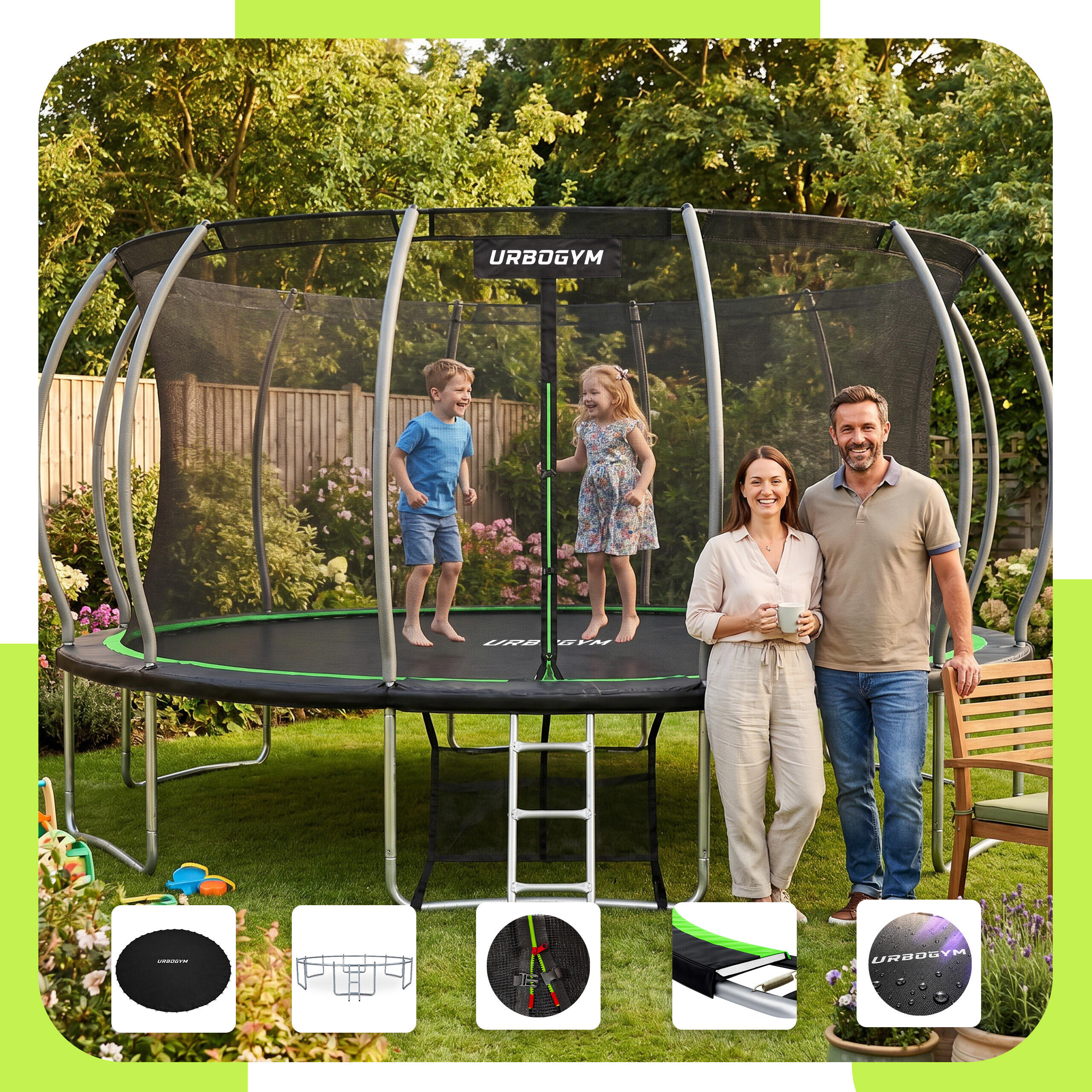 Trampolina Ogrodowa Infinity 16FT 2/7