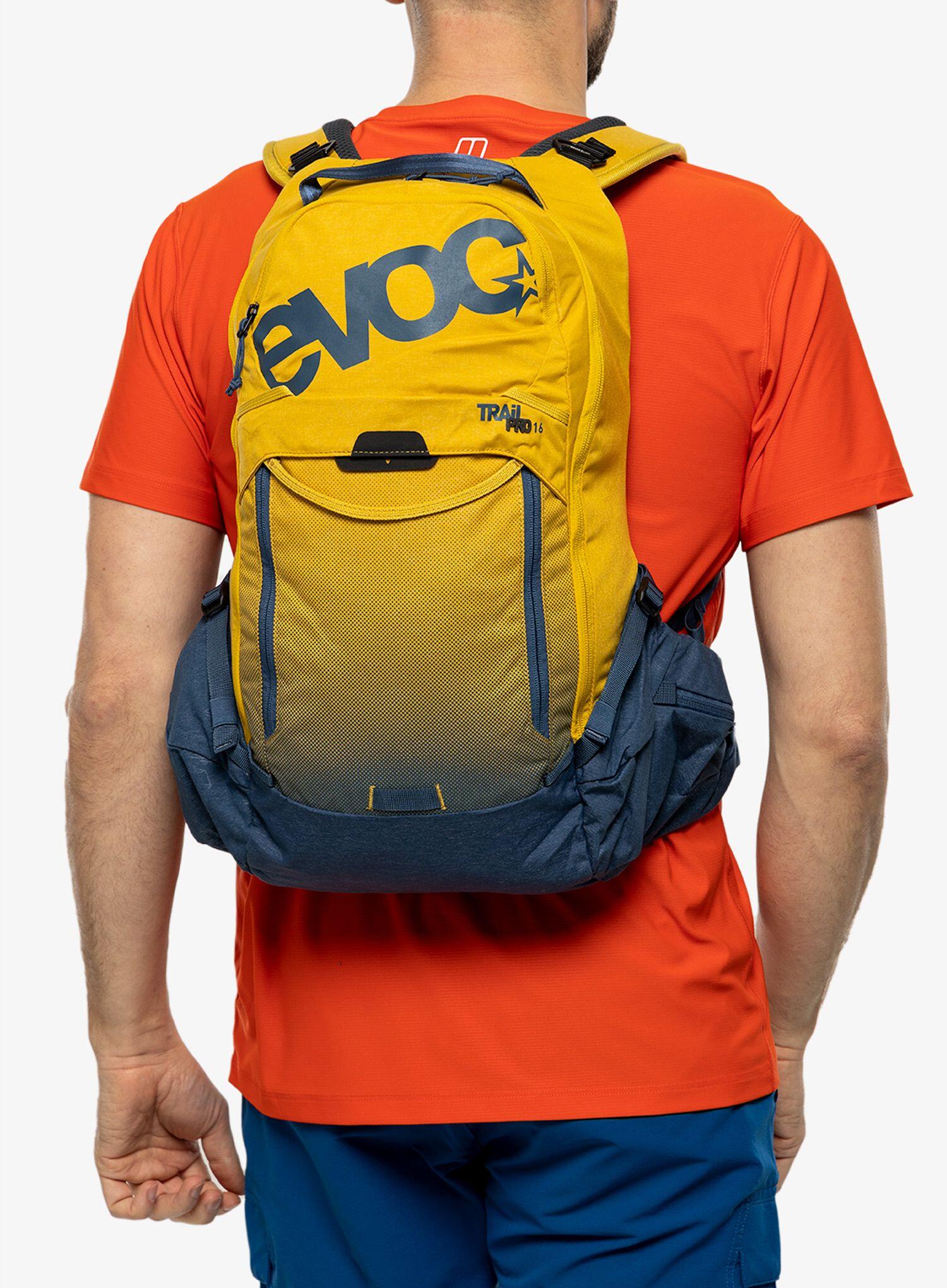 Plecak MTB Evoc Trail Pro 16 - curry/denim 2/7