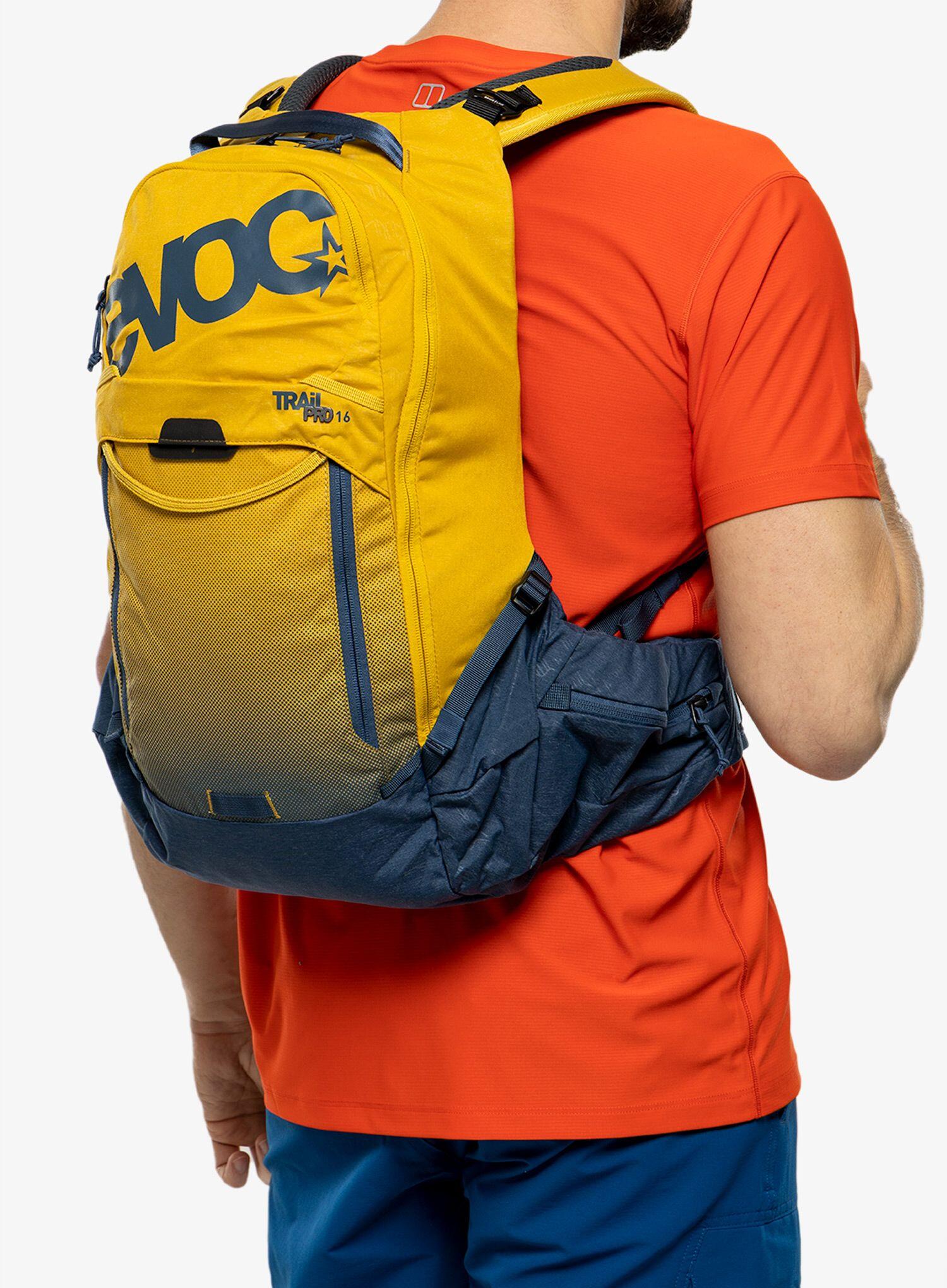 Plecak MTB Evoc Trail Pro 16 - curry/denim 4/7