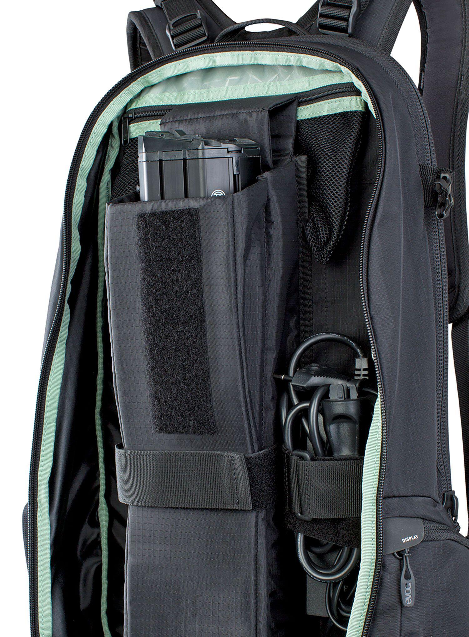 Evoc FR Trail E-Ride Zaino 20L Nero Grigio 6/7