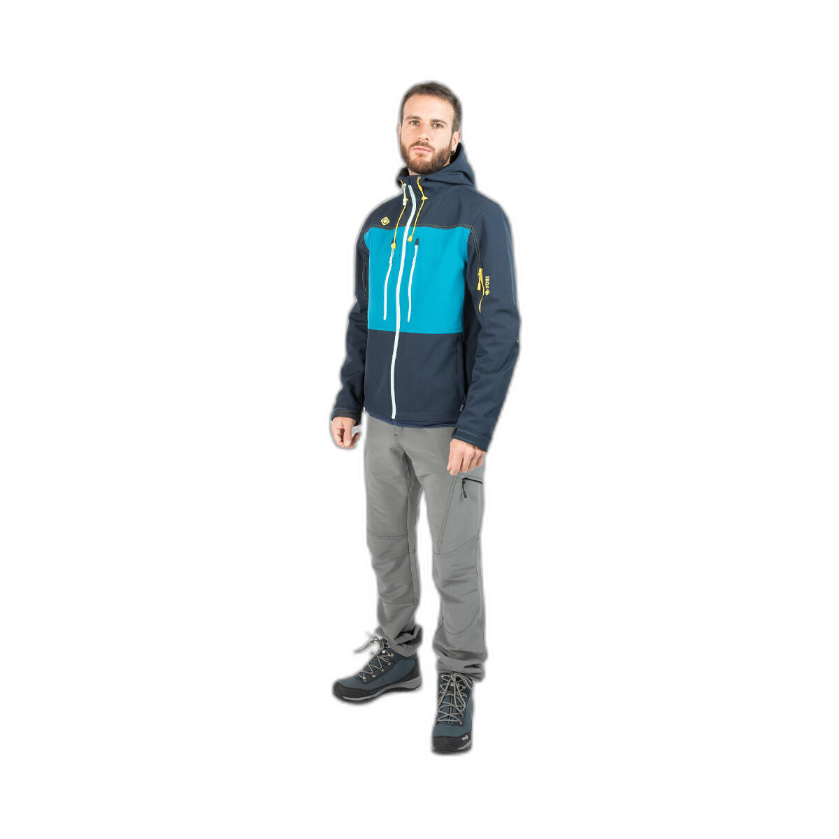 Softshell-Wanderjacke Izas Konka 3/5