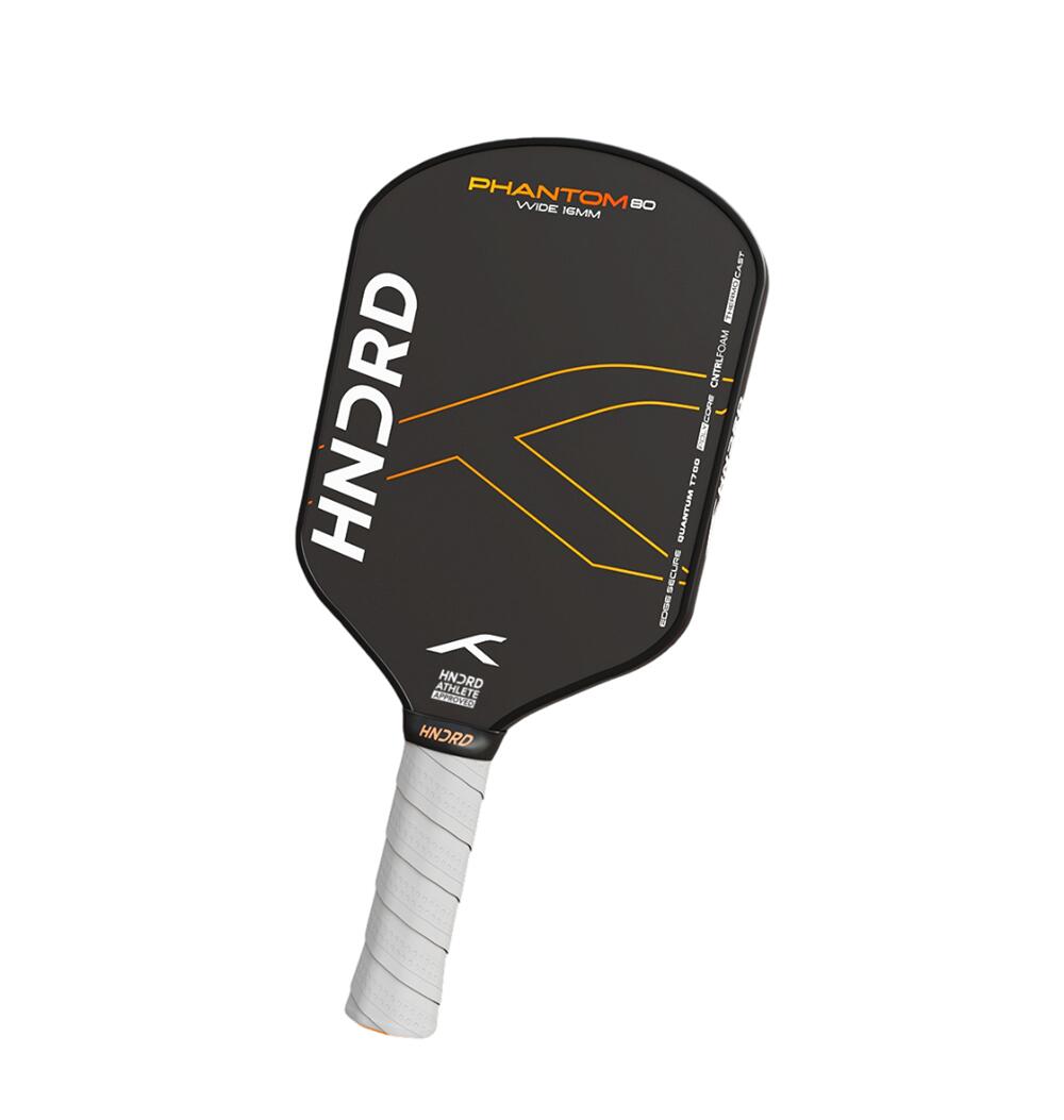 Pickleballschläger - Phantom 80 Wide 16mm Kontrolle Schwarz/Orange 2/7