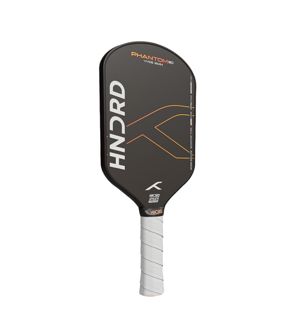 Pickleballschläger - Phantom 80 Wide 16mm Kontrolle Schwarz/Orange 6/7