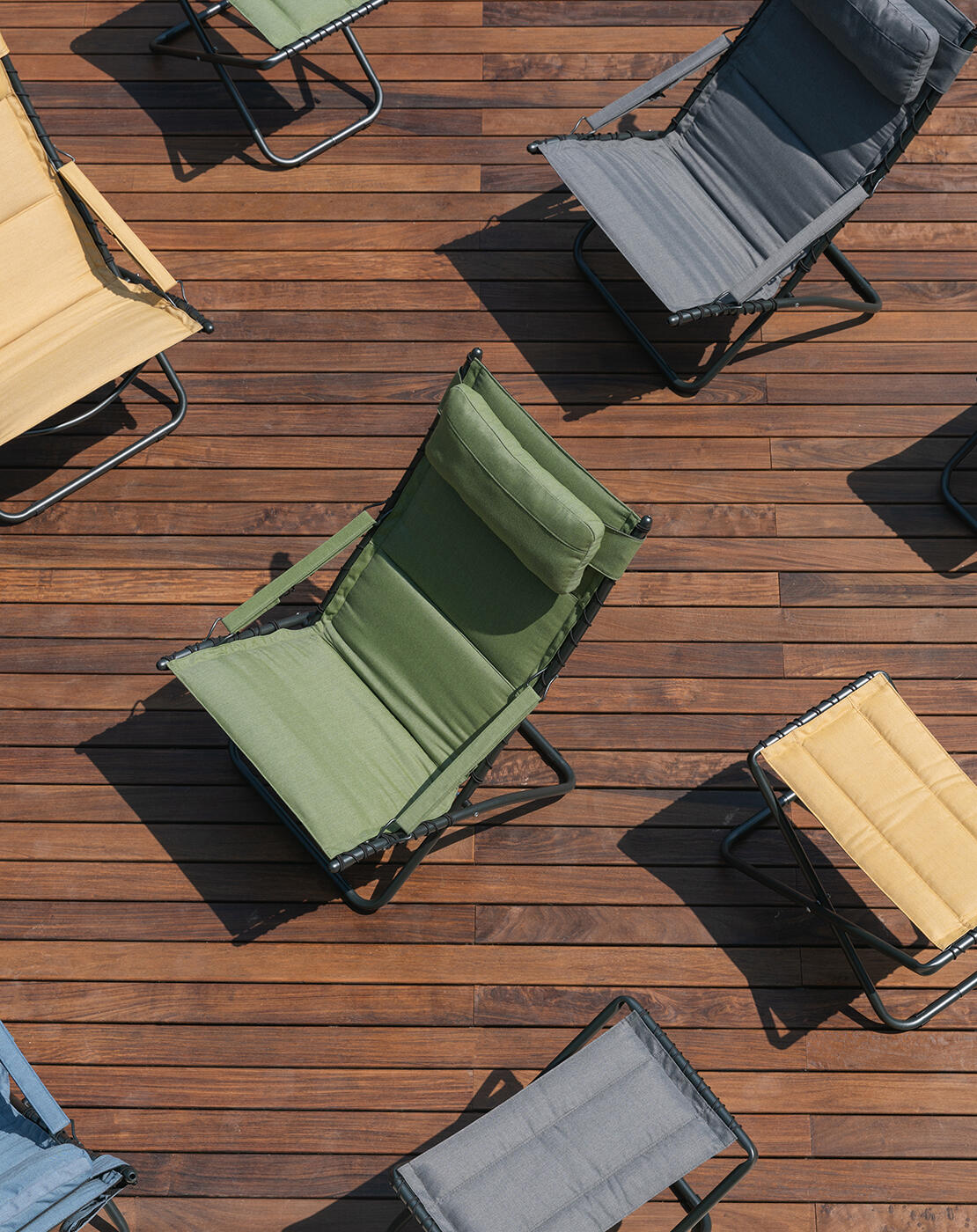 Lit bain de Soleil - AP/262 - Tex-Comfort - Vert 7/7