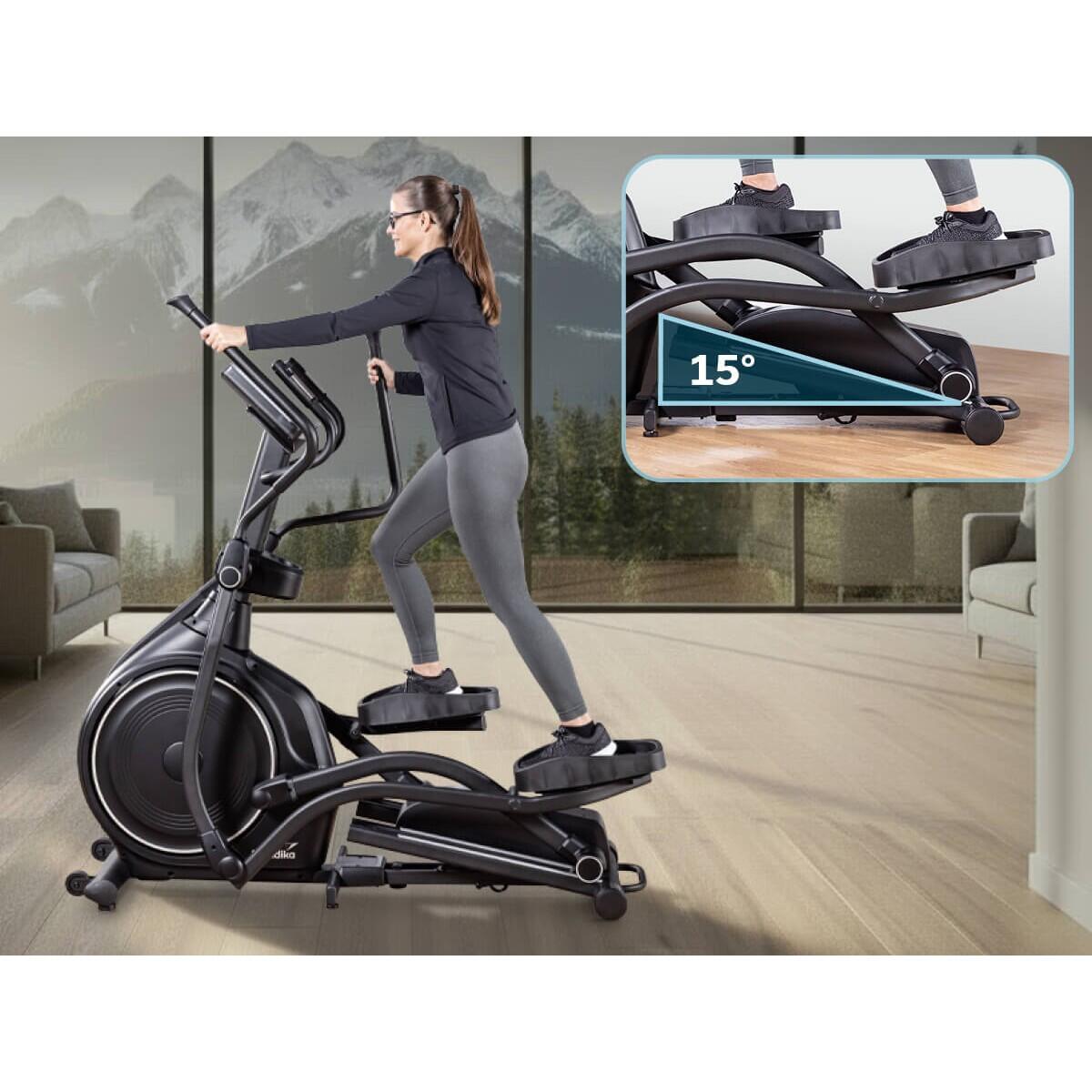 Crosstrainer Carbon P30-S - Ellipsentrainer für zuhause - mit Steigung 2/8