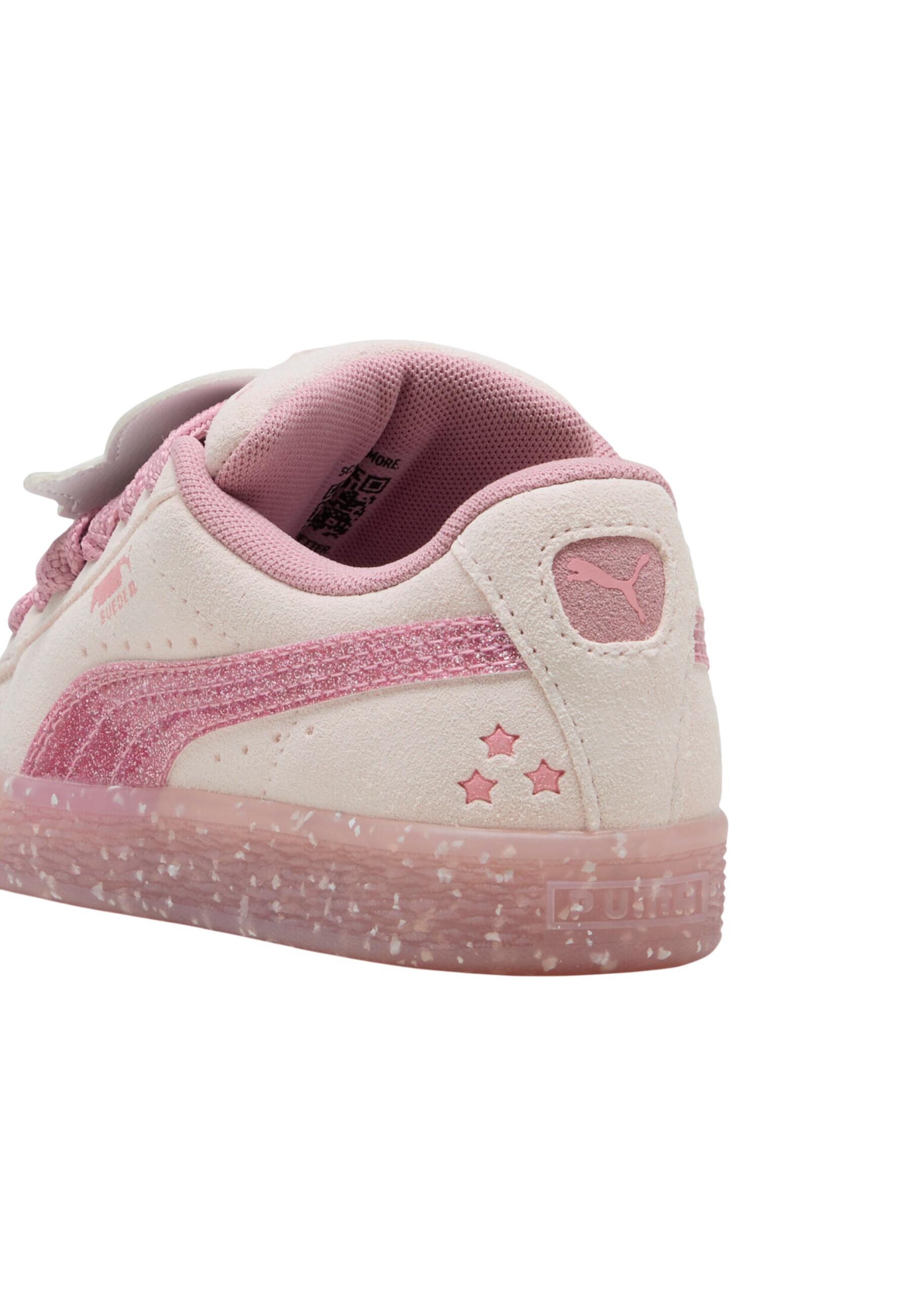 sneaker fille Puma rose 3/4