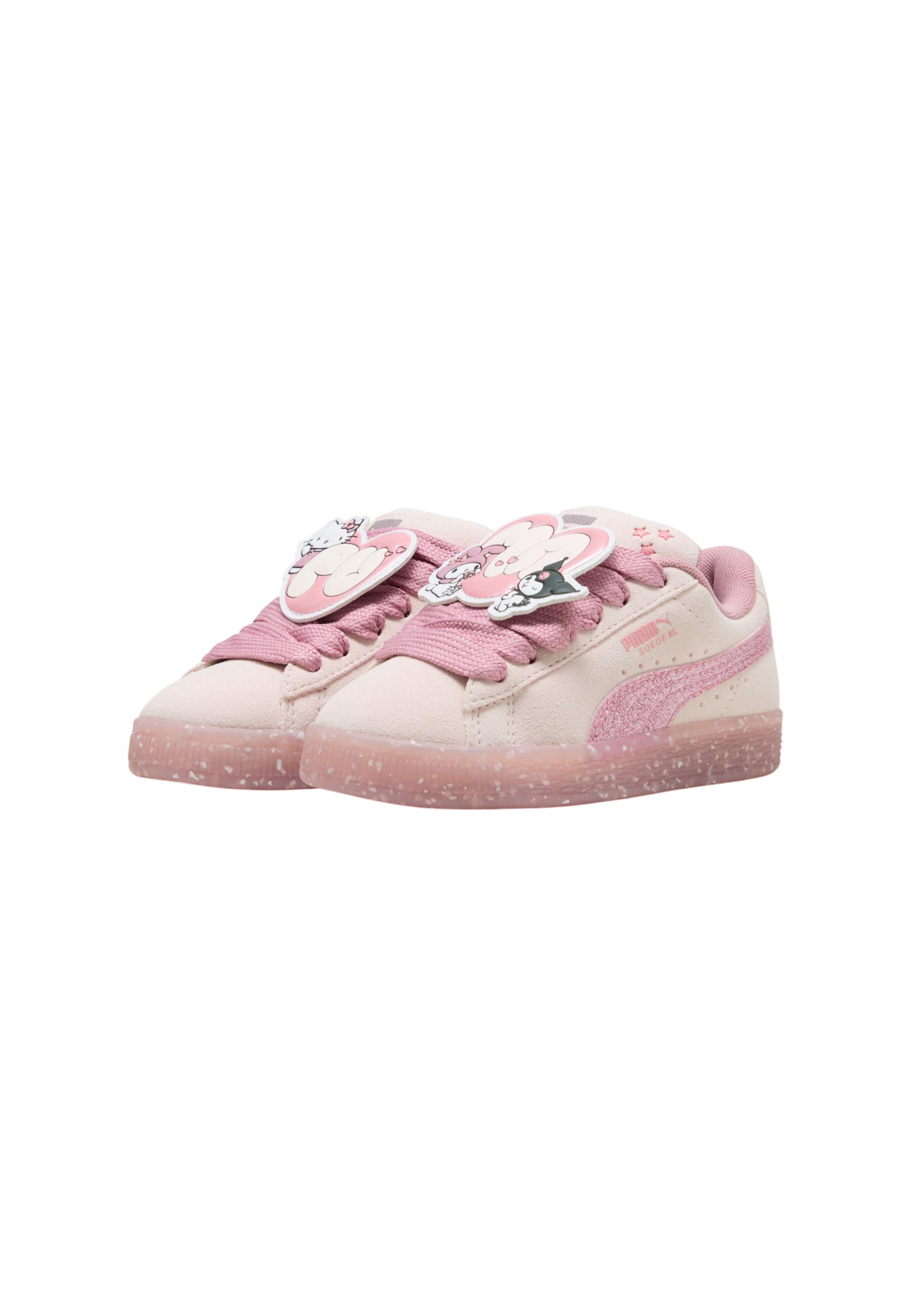 sneaker fille Puma rose 2/4