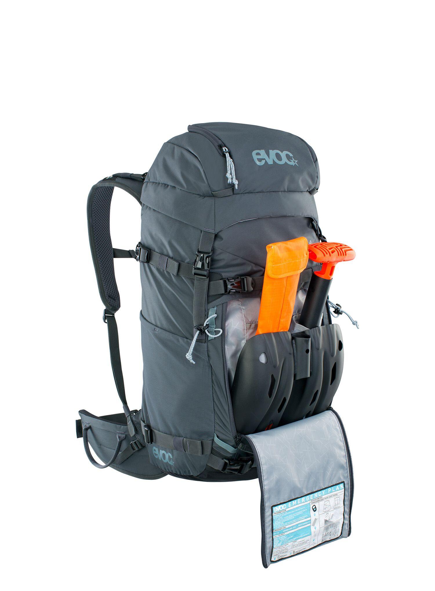 Plecak narciarski Evoc Patrol 40 - carbon grey 5/7