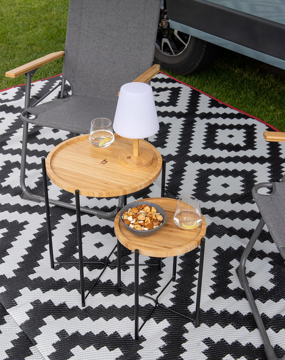 Urban Outdoor - Table d'appoint - Carnaby - M - Bambou 7/7