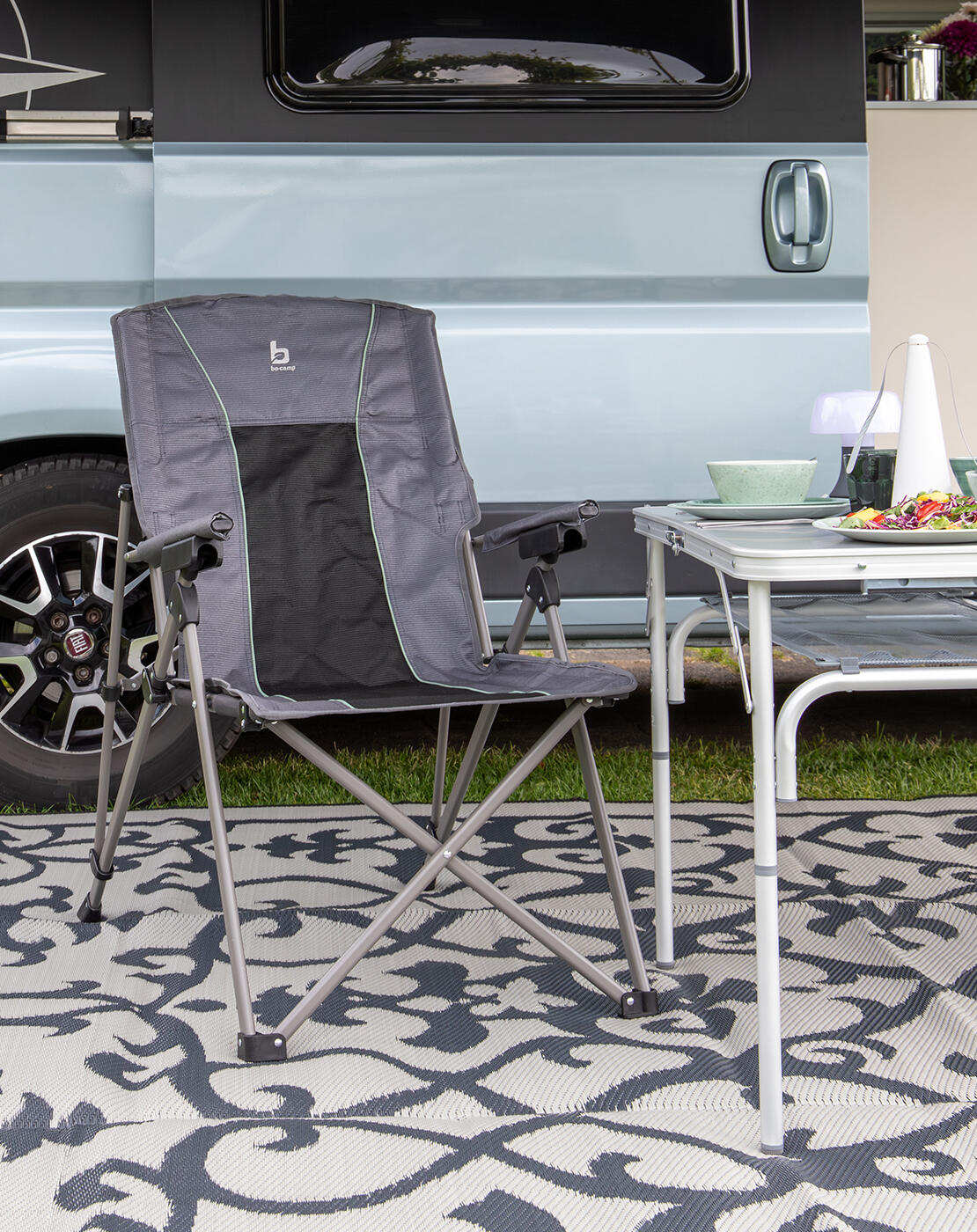 Chaise pliante - Fraser - 4 Positions - Anthracite 7/7