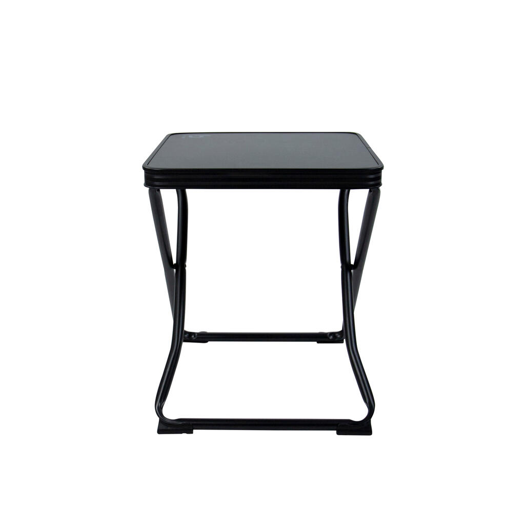 Tabouret + plateau - Pliable - Noir 4/7