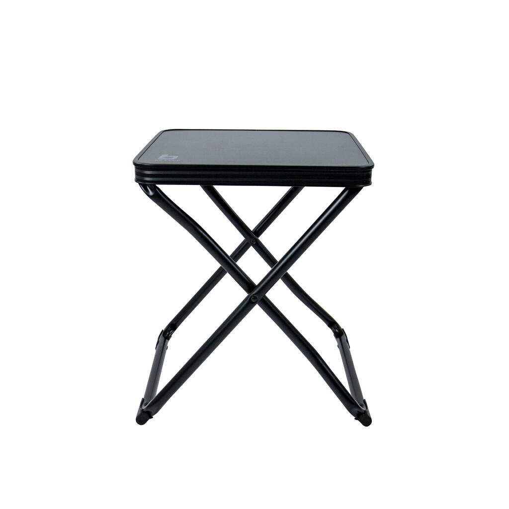 Tabouret + plateau - Pliable - Noir 6/7