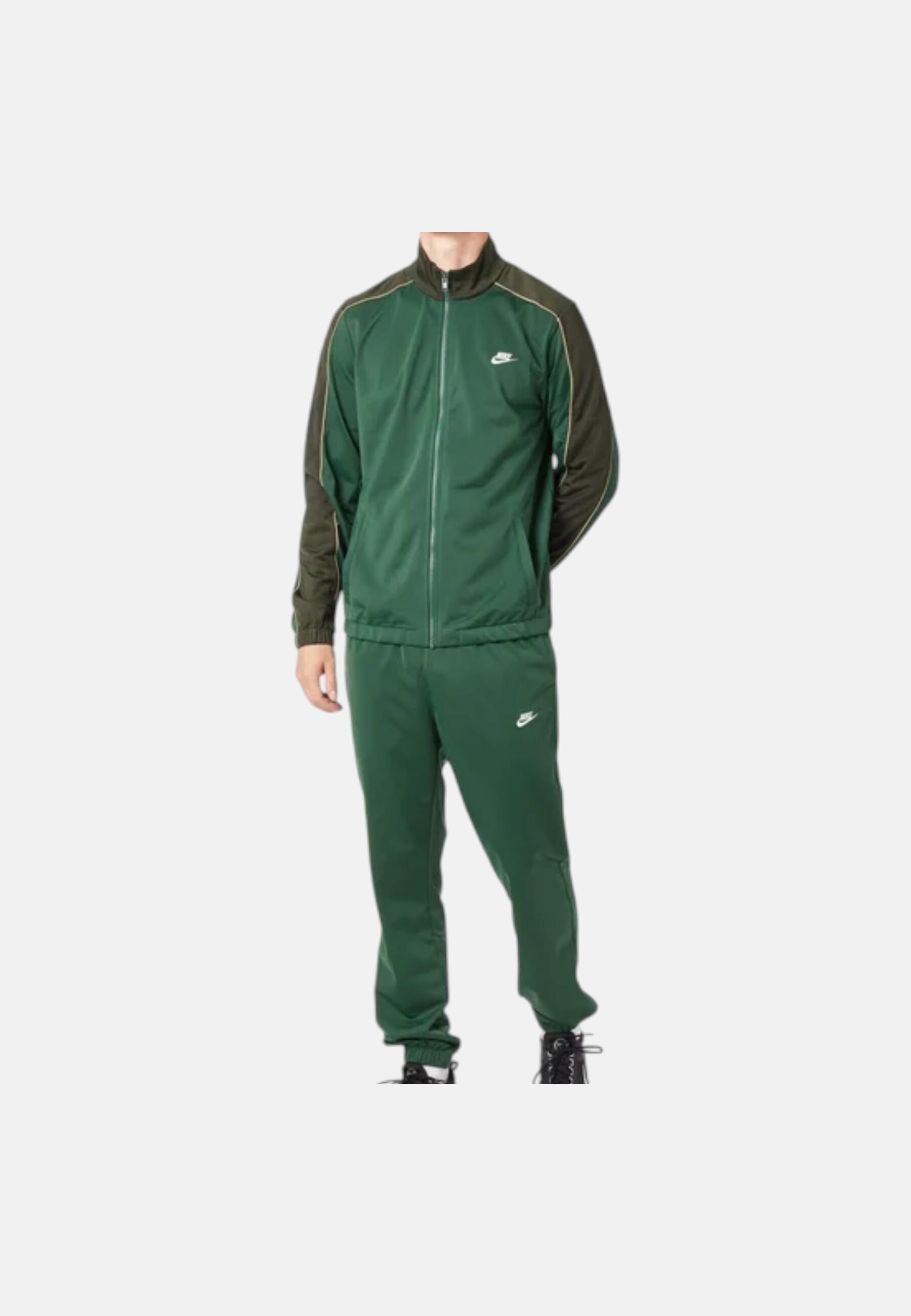 camisola homem Nike Sportswear verde 3/4