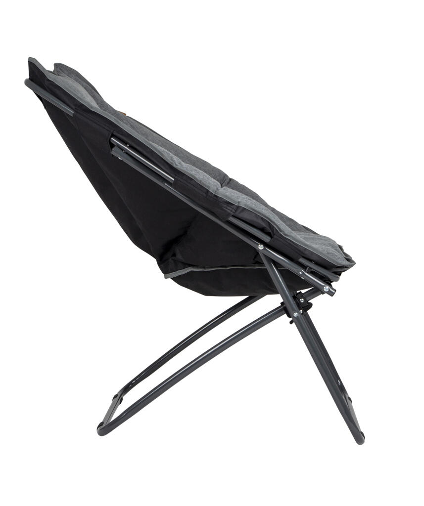 Urban Outdoor collection - Moon chair Silvertown Olefin Grijs 5/7