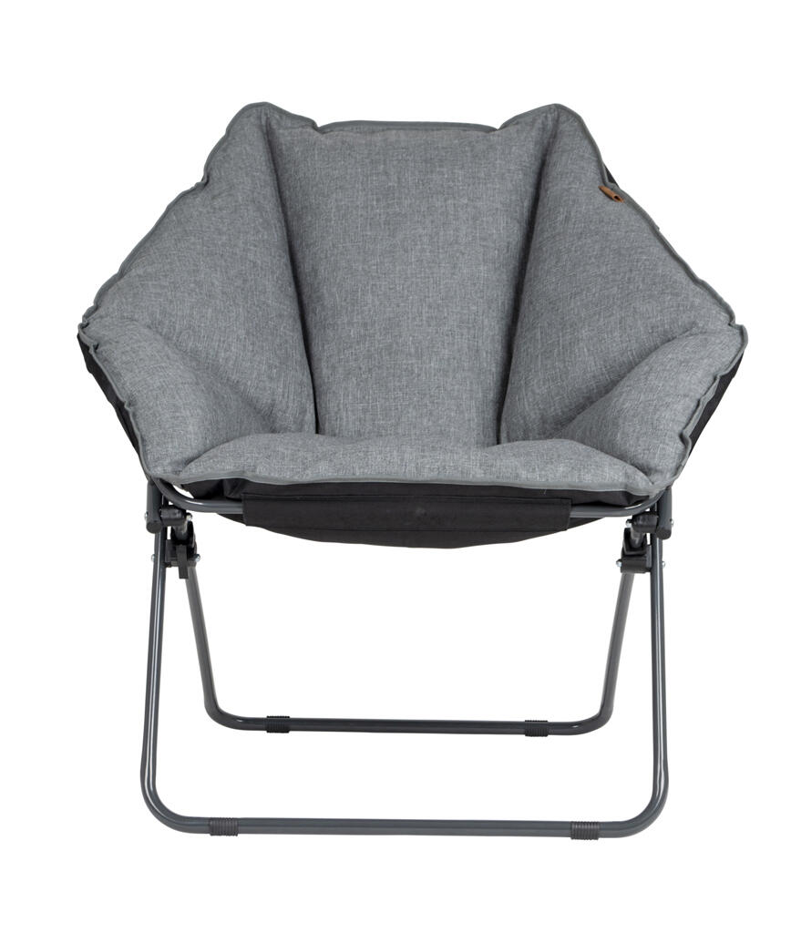 Urban Outdoor collection - Moon chair Silvertown Olefin Grijs 4/7