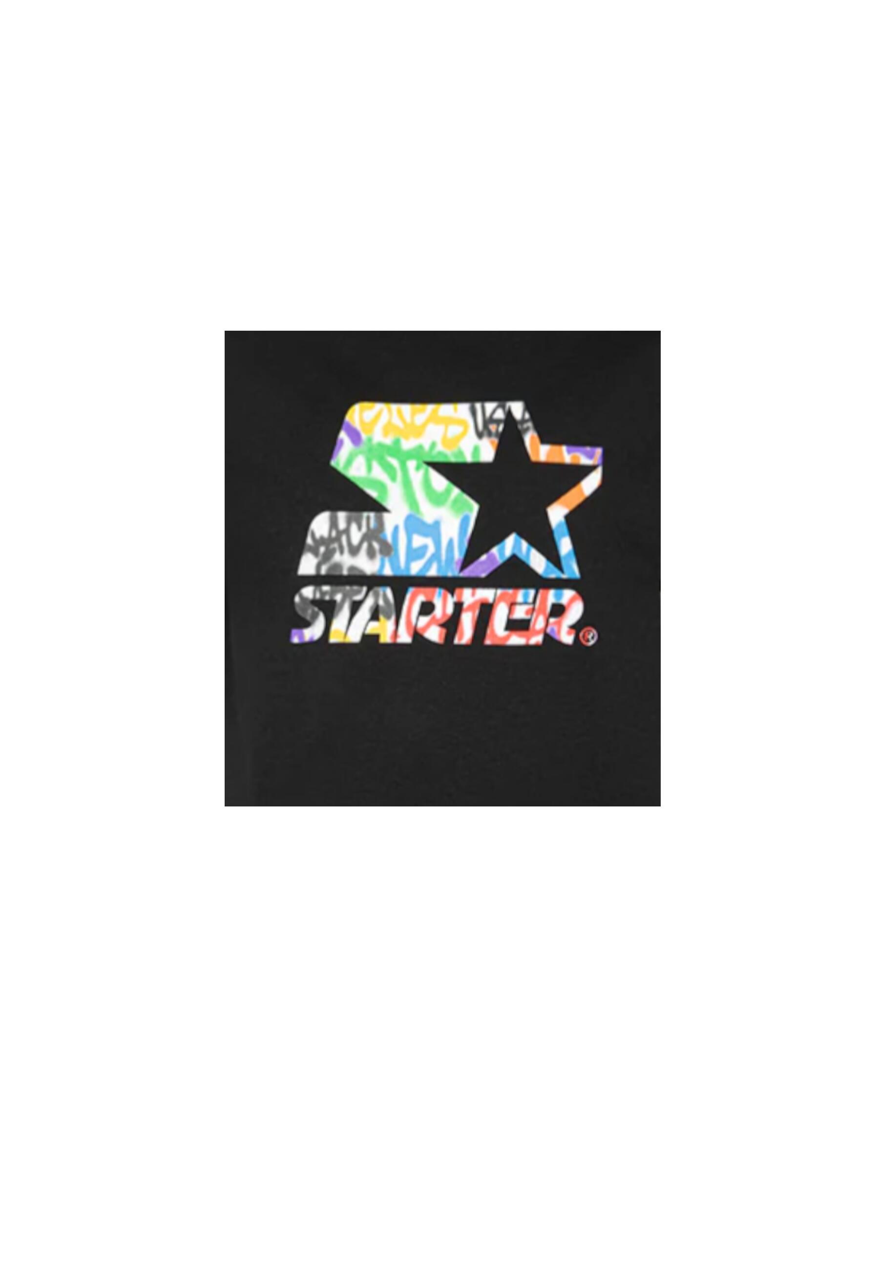 T-shirt jongens Starter zwart 4/5