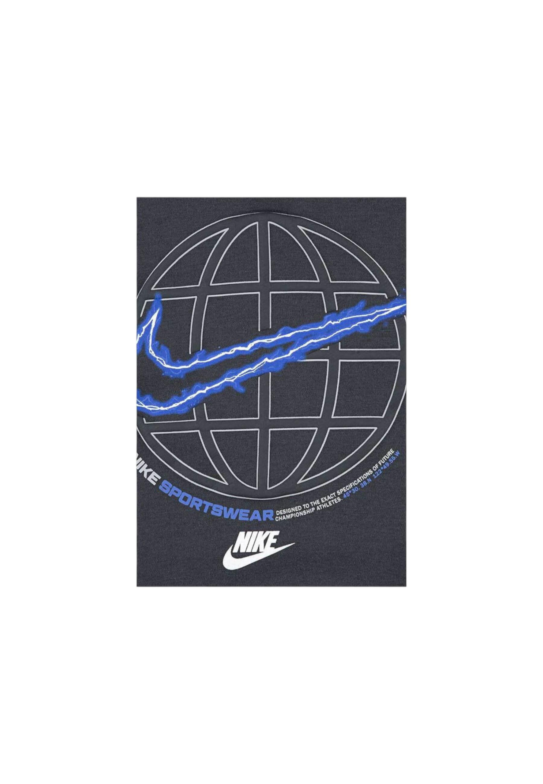Pantalon enfant unisexe Nike Sportswear gris 3/4