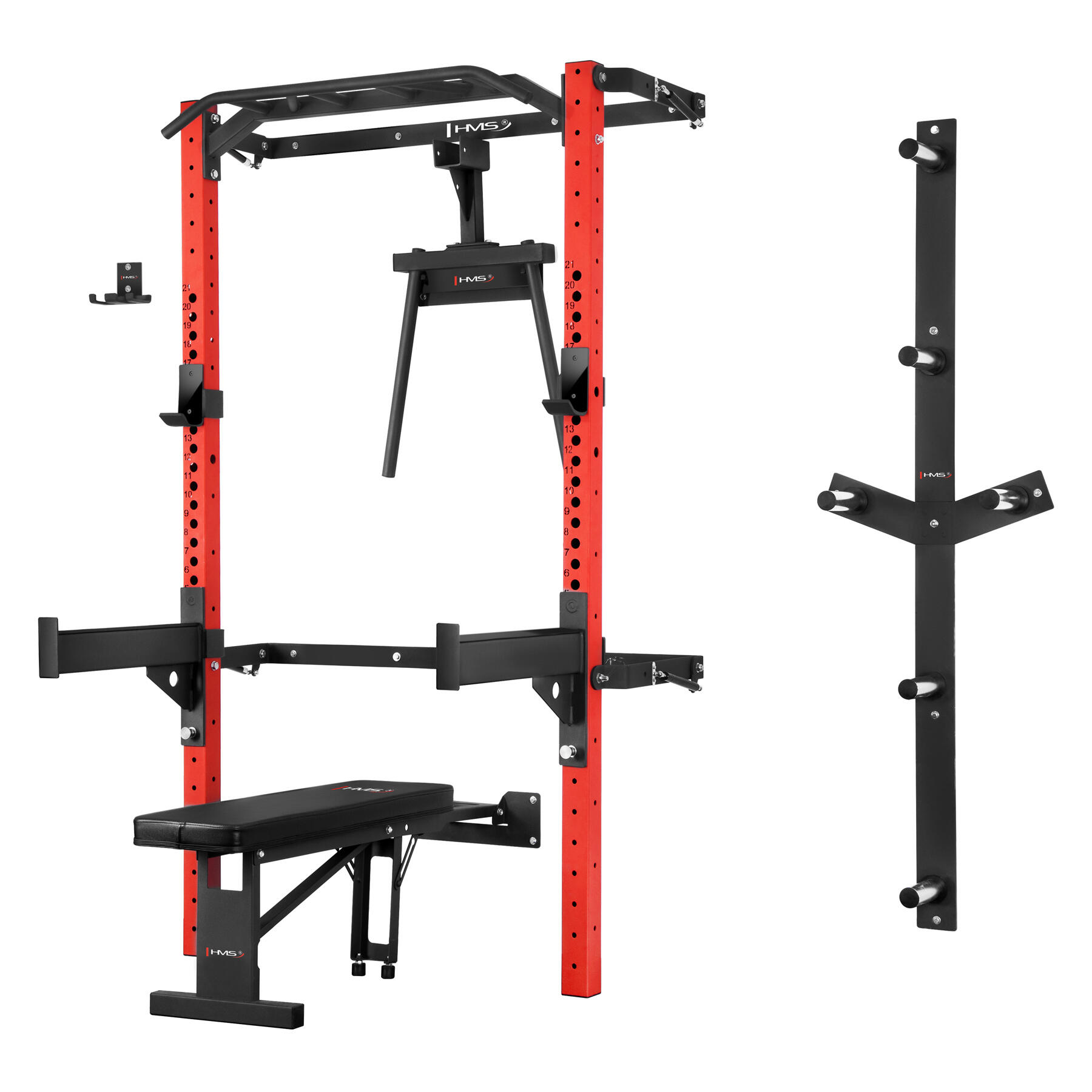 Wall rack pour kit d'entraînement à domicile klt22 HMS 1/7