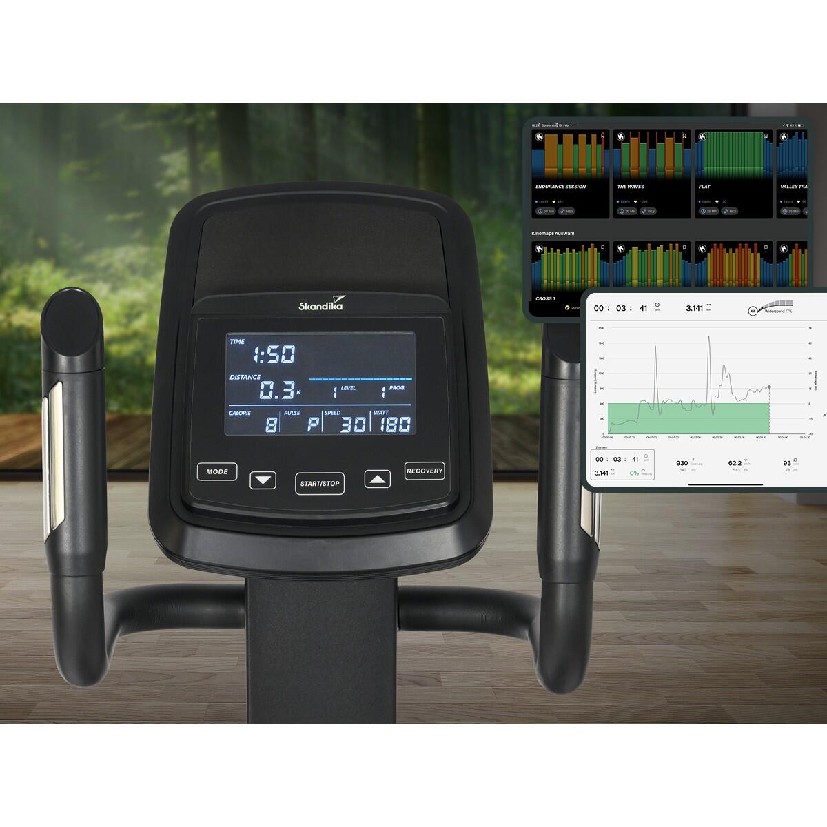 Vélo elliptique connecté Treliv P22 - 32 niveaux de résistance - 22 programmes 4/7