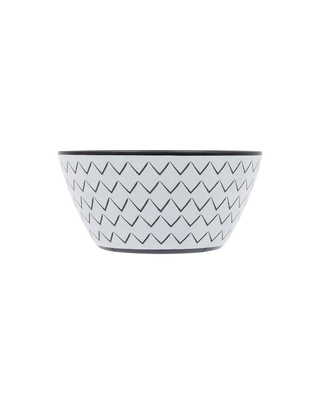 Vajilla - Mix & Match - 16 piezas - Negro/Blanco 4/7