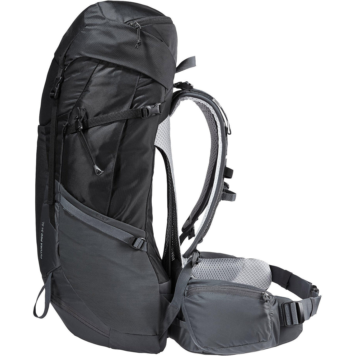 Sac de randonnée femme Deuter Futura Pro 34 SL 34L noir ventilé ergonomique 4/7