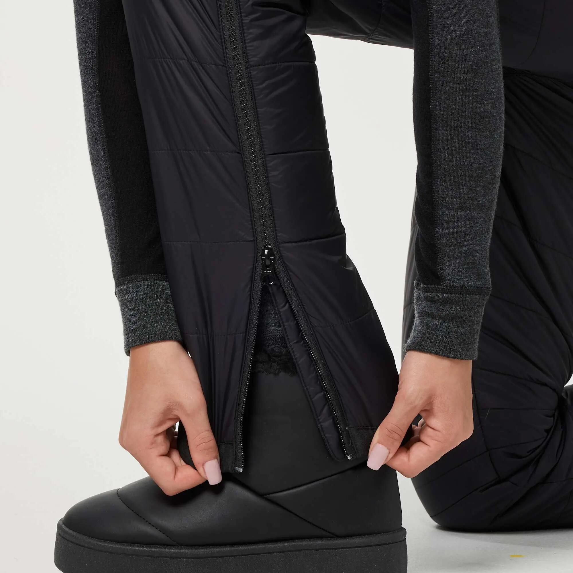 Gewatteerde Broek Wandelen Vrouw Östersund Gevoerd 8/8