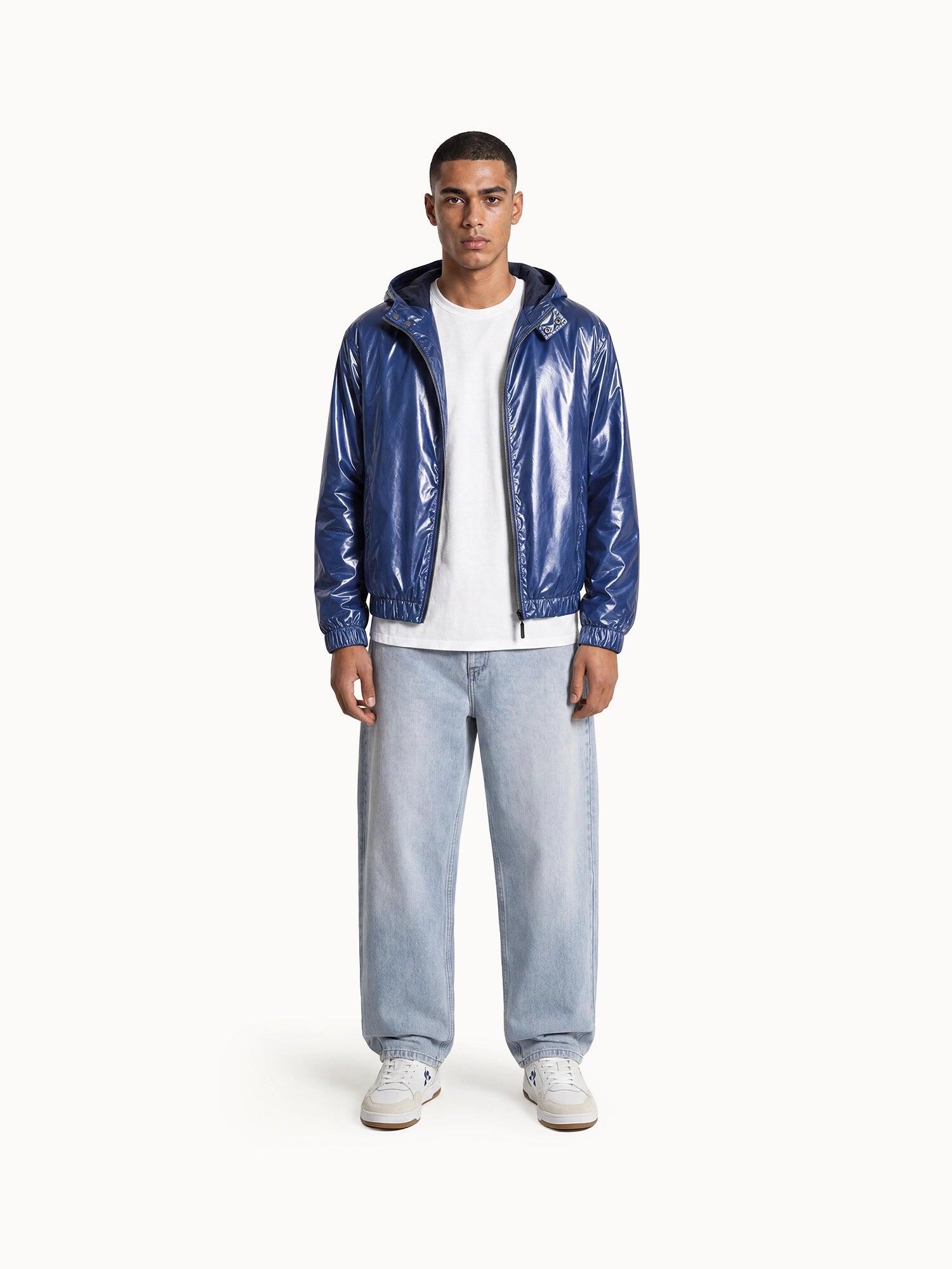 Veste de pluie déperlante effet métallisé Contemporain 2/7