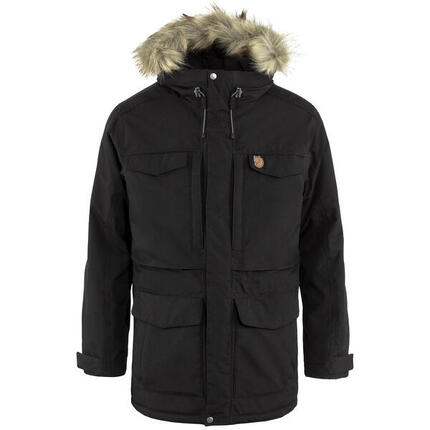 Veste d'hiver homme Fjällräven Nuuk Parka noir F86668 M