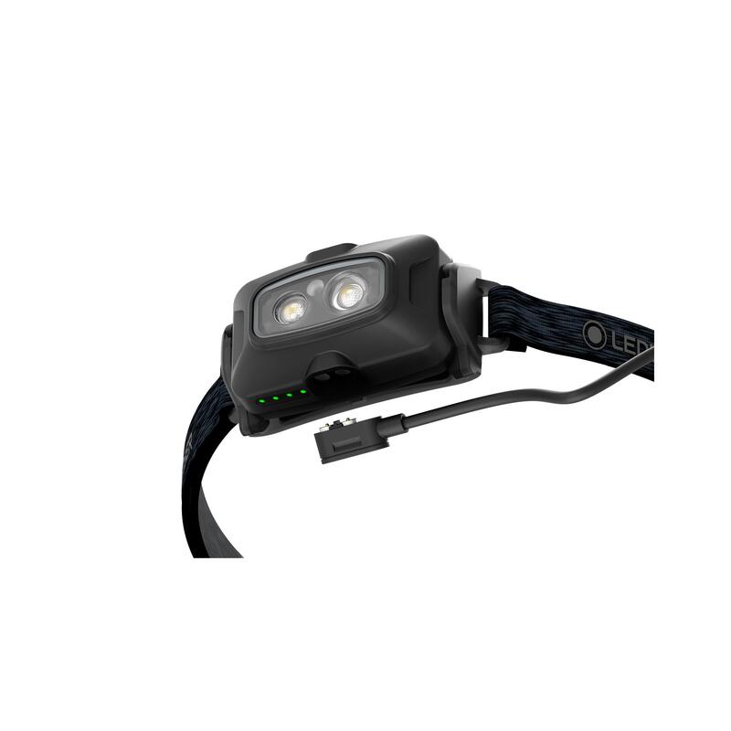 Lanterna Led Lenser HF4R Core black, reincarcabila, 500 lumeni