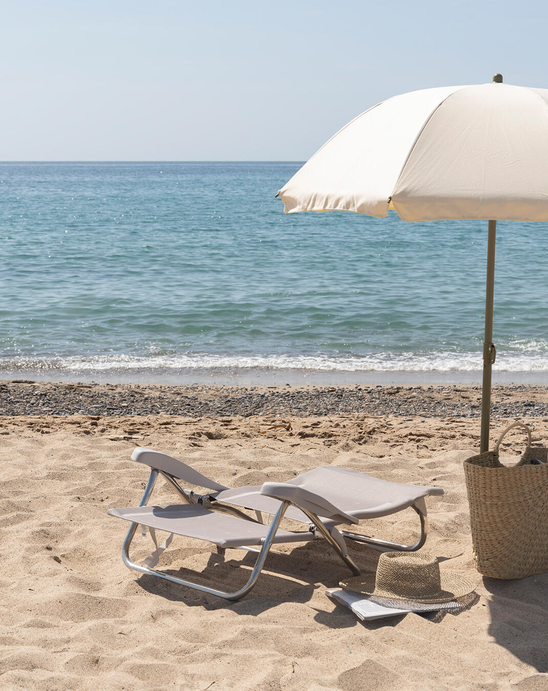 Fauteuil de Plage - AL/221 - Gris clair 7/8