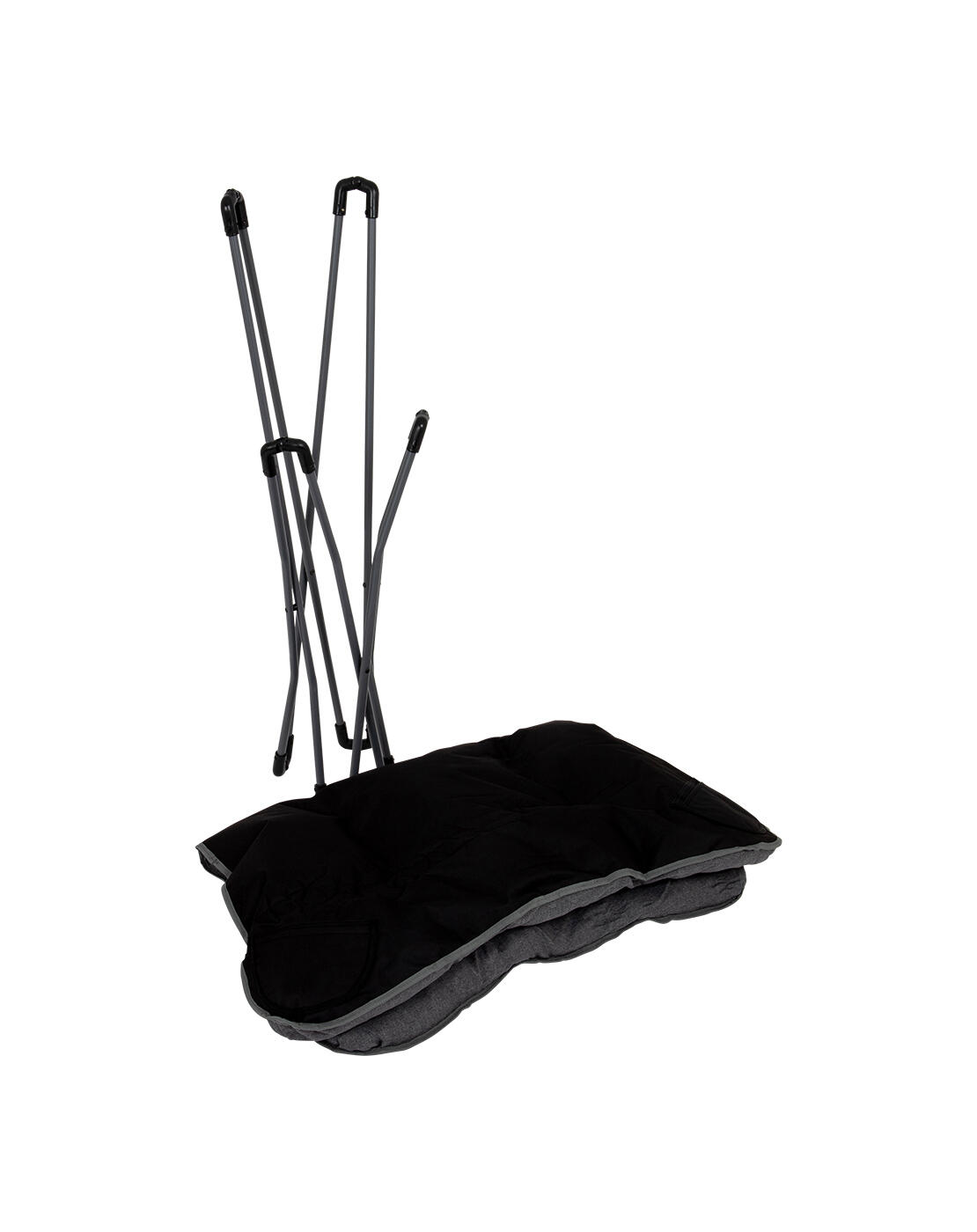 Bo-Camp - Urban Outdoor - Schmetterlingsstuhl - Redbrigde - L - Stahl - Grau 5/7