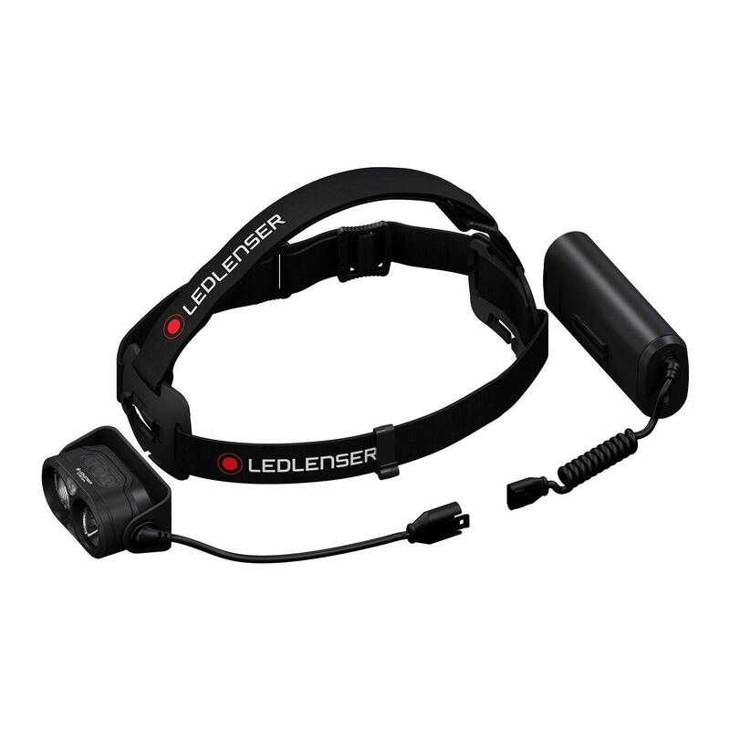 LANTERNA FRONTALA LED LENSER H19R CORE BLACK, 3500 LUMENI, REINCARCABILA