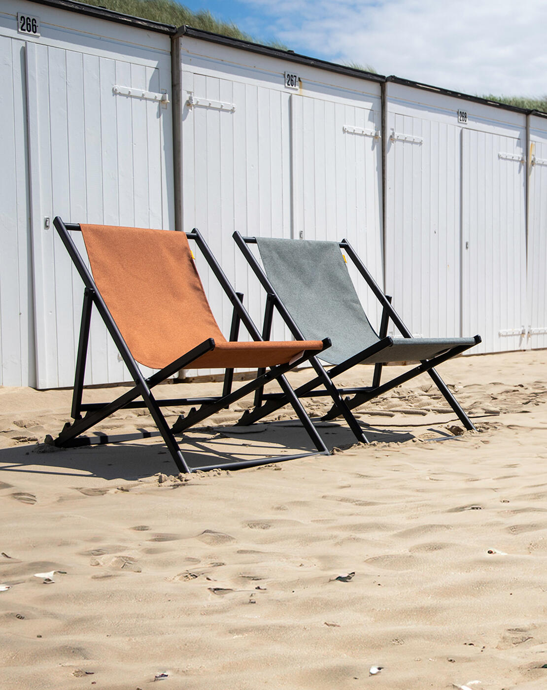 Industrial - Chaise de plage - Culview - Aluminium - Vert 7/7