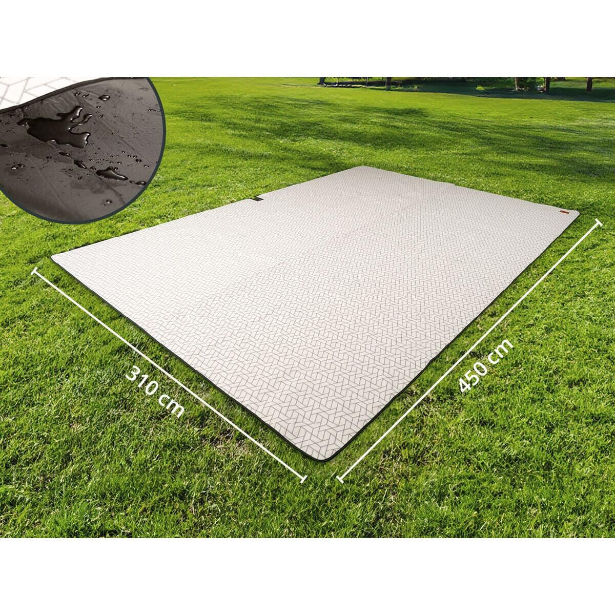 Tapis de tente Lindal - camping - 305×450cm - polaire Softtouch - sac rangement 5/7