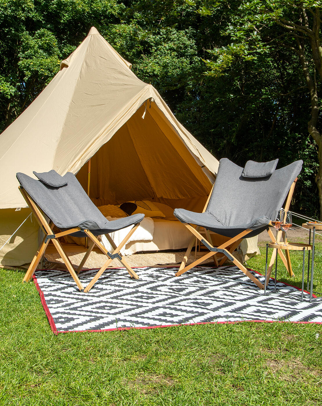 Urban Outdoor - Relaxstoel - Wembley - Nika - Grijs 7/7
