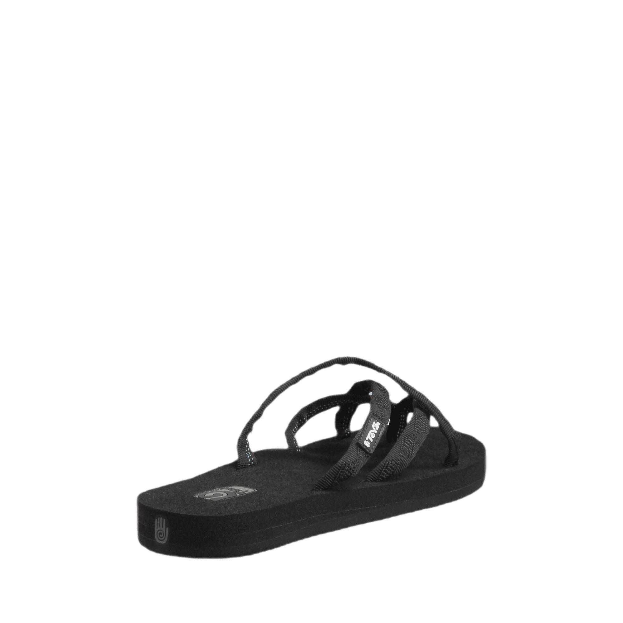 Olowahu Dames synthetische sandalen Mix B Black On Black 4/5