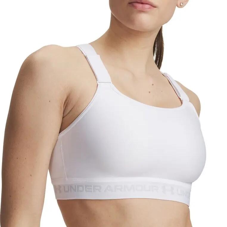 Under Armour HeatGear High White Women's Sports Bra