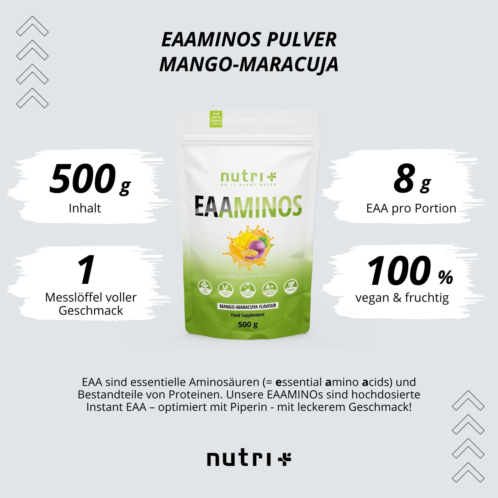 EAA Instant Pulver 500g - Mango-Maracuya 2/5