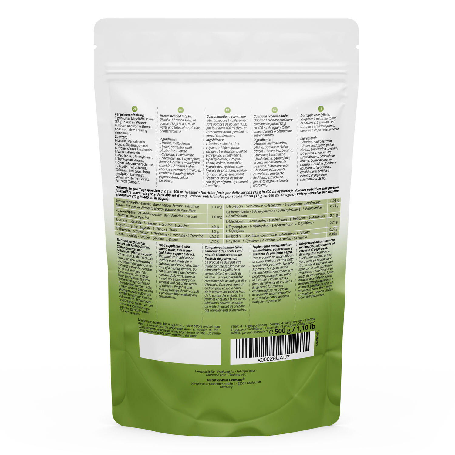 EAA Instant Pulver 500g - Mango-Maracuya 5/5