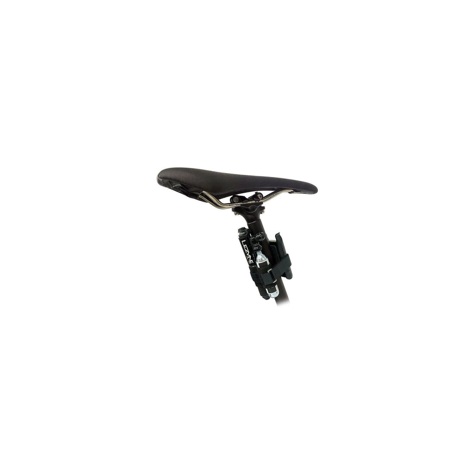Lezyne Pocket Drive CNC HP - pompă manuală mini, aluminiu, negru
