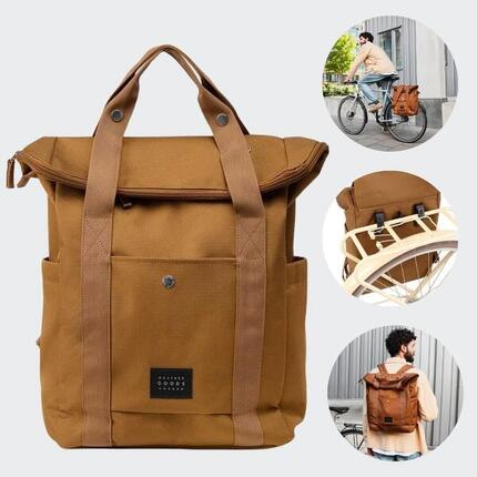 Weathergoods Sweden Rucksack CITY Bikepack XL 24L schwarz