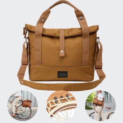 Weathergoods Sweden CITY Bike Satchel Toffee