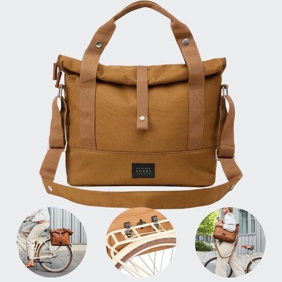 Weathergoods Sweden CITY Bike Satchel Toffee
