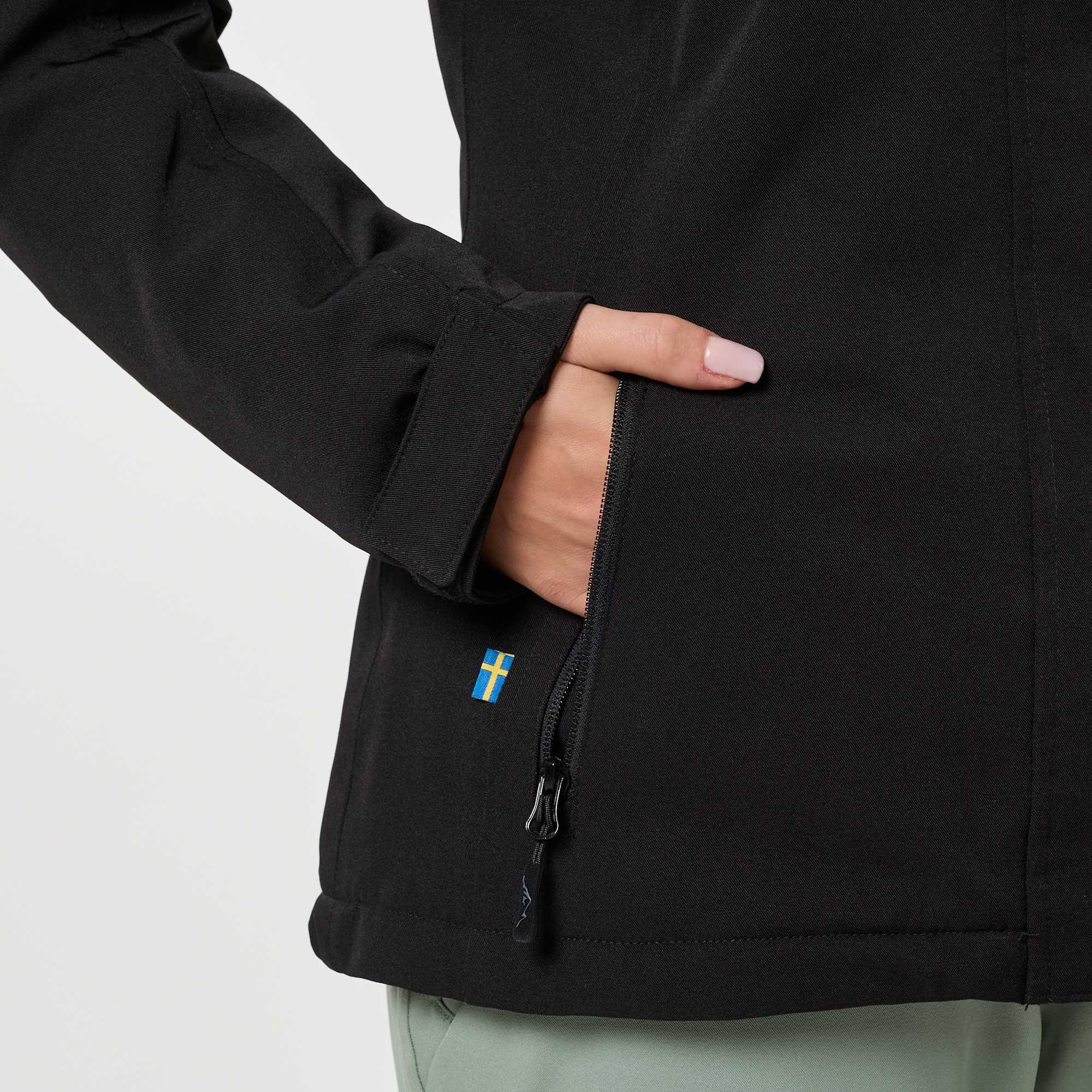 Veste de ski femme imperméable coupe-vent respirante Cervinia 7/8