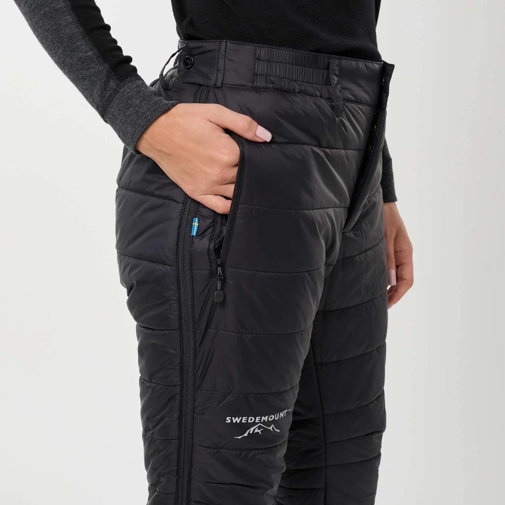 Gewatteerde Broek Wandelen Vrouw Östersund Gevoerd 6/8