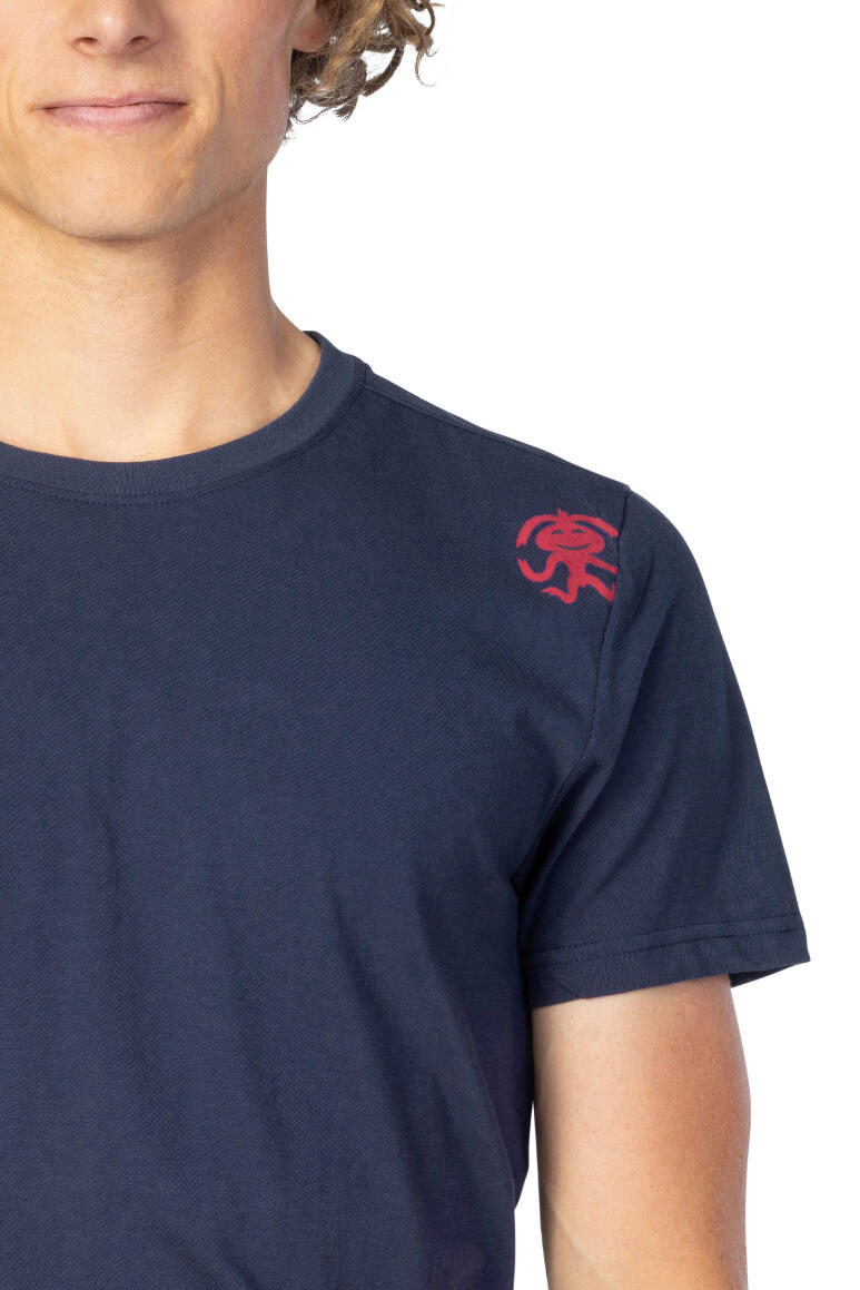 Heren-minimalistisch lichtgewicht katoenen T-shirt met korte mouwen RAFIKI 7/7