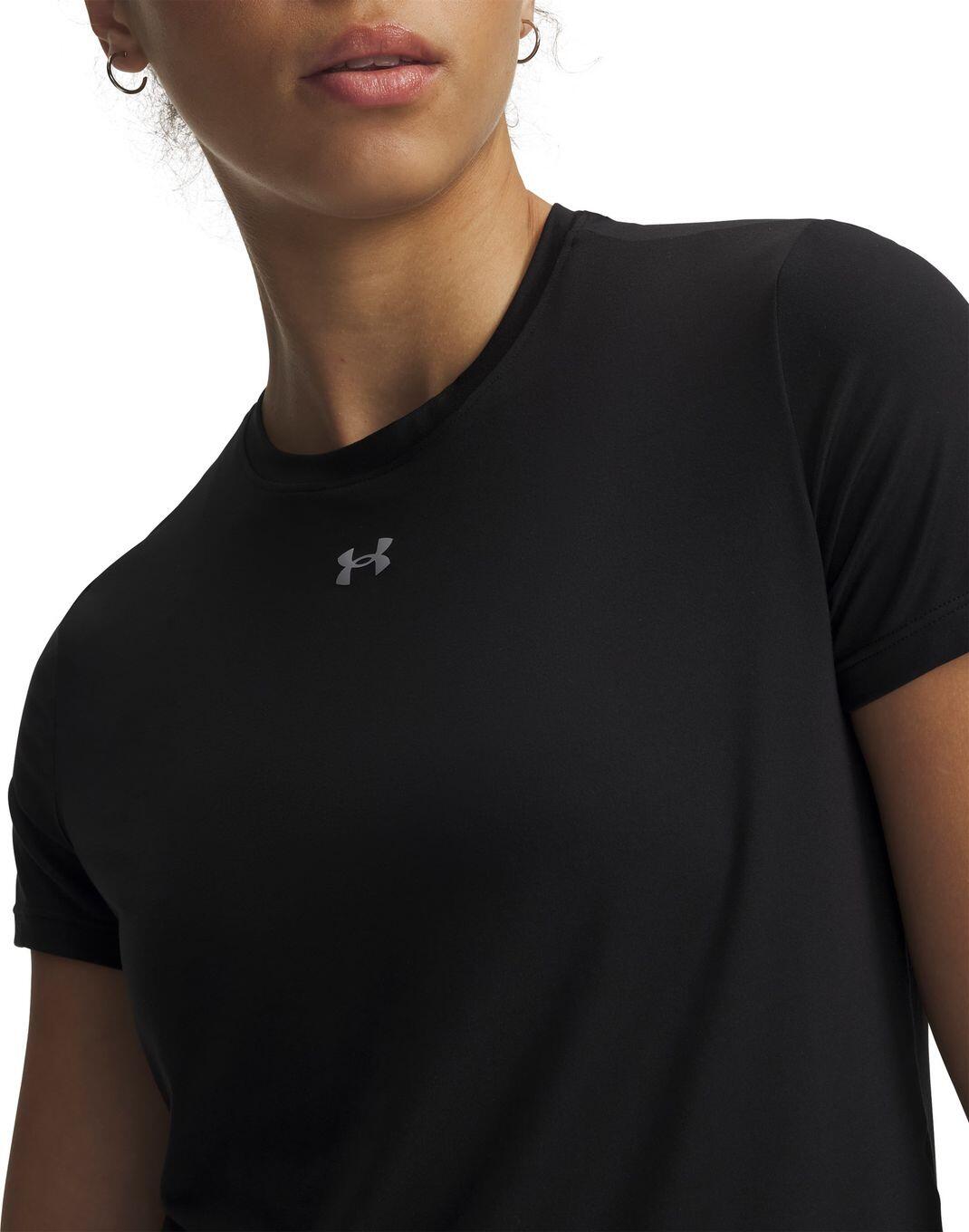 Under Armour Vanish kortmouwshirt voor dames, zwart 3/3