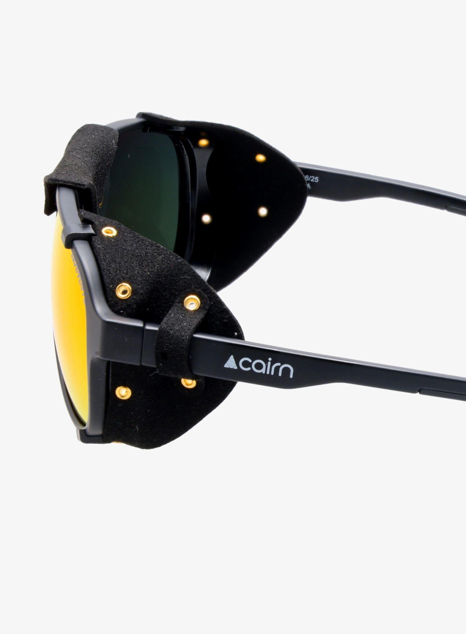 Okulary w góry Cairn North  - mat black red 5/6